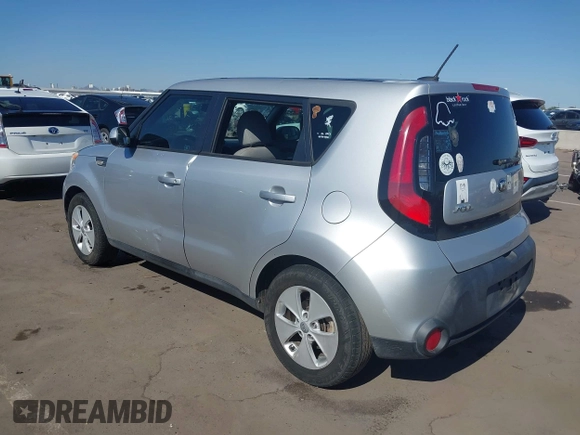 2014 Kia Soul with VIN KNDJN2A26E7702226, listed as a IAAI auction lot 42105761 with 146,670 mi miles and . Bid and sale history available at DreamBid. Image 3.