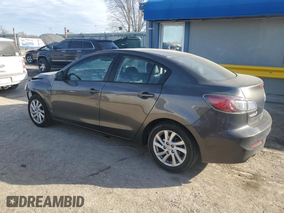 2012 Mazda 3 i Grand Touring with VIN JM1BL1W70C1696545, listed as a Copart auction lot 46507375 with 130,480 mi miles and Salvage Title. Bid and sale history available at carsss.com. Image 2.