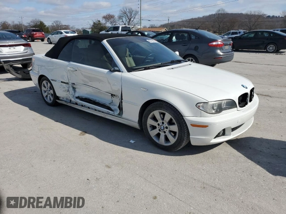 2006 BMW 3 Series 325Ci with VIN WBABW33456PX88584, listed as a Copart auction lot 45756025 with 85,829 mi miles and Clean Title. Bid and sale history available at carsss.com. Image 4.