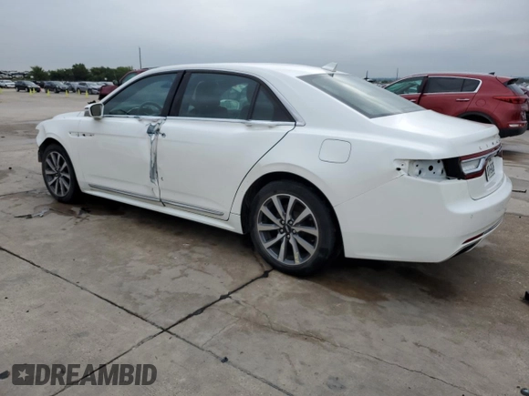2020 Lincoln Continental Standard with VIN 1LN6L9PK0L5603448, listed as a Copart auction lot 66735054 with 75,808 mi miles and Clean Title. Bid and sale history available at carsss.com. Image 2.