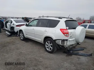 2010 Toyota RAV4 Limited with VIN JTMDK4DV5A5091201, listed as a IAAI auction lot 41544320 with 197,416 mi miles and . Bid and sale history available at DreamBid. Image 3.