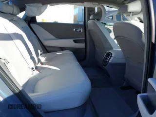 2023 Hyundai IONIQ 6 SEL with VIN KMHM34AC1PA037860, listed as a IAAI auction lot 41133163 with 7,334 mi miles. Bid and sale history available at carsss.com. Image 8.