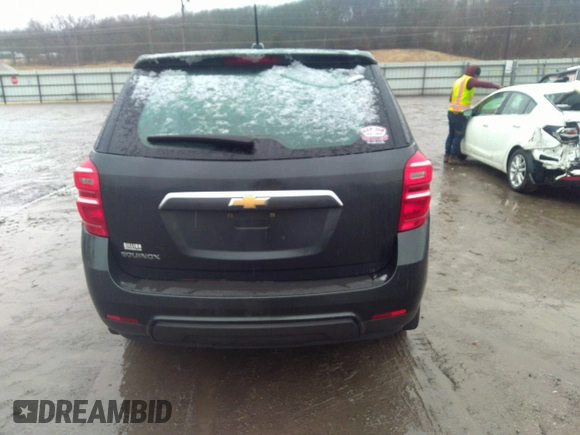 2017 Chevrolet Equinox LS with VIN 2GNALBEK4H1588428, listed as a IAAI auction lot 41728660 with 126,610 mi miles and . Bid and sale history available at carsss.com. Image 16.