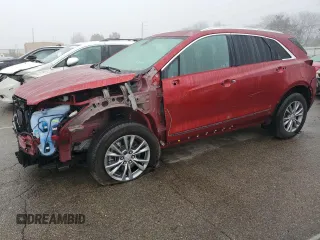 2021 Cadillac XT5 FWD Premium Luxury z VIN 1GYKNCR48MZ226820, wystawiony jako Copart lot #81472404 z przebiegiem 20 402 mil mil oraz Szkoda całkowita • Salvage title. Historia ofert i sprzedaży dostępna na DreamBid. Obrazek 1.