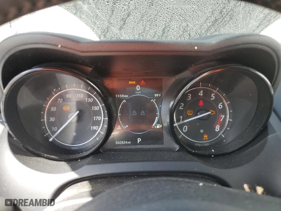2016 Jaguar F-TYPE with VIN SAJWA6AT7G8K33356, listed as a Copart auction lot 44166565 with 42,824 mi miles and Clean Title. Bid and sale history available at carsss.com. Image 9.