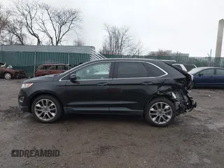 2015 Ford Edge Titanium with VIN 2FMPK4K80FBB70218, listed as a IAAI auction lot 41858298 with 111,130 mi miles. Bid and sale history available at carsss.com. Image 14.