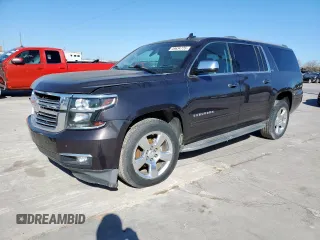 2016 Chevrolet Suburban LTZ with VIN 1GNSCJKC5GR170929, listed as a Copart auction lot 49634725 with Not provided miles and Salvage title. Bid and sale history available at DreamBid. Image 1.