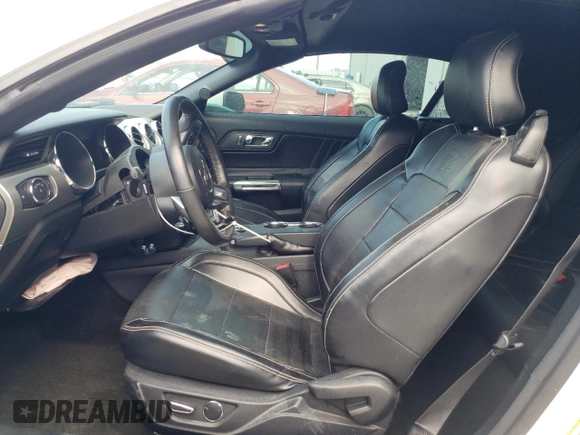 2015 Ford Mustang GT Premium with VIN 1FATP8FF1F5368028, listed as a Copart auction lot 52133395 with 79,260 mi miles and Salvage Title. Bid and sale history available at DreamBid. Image 7.