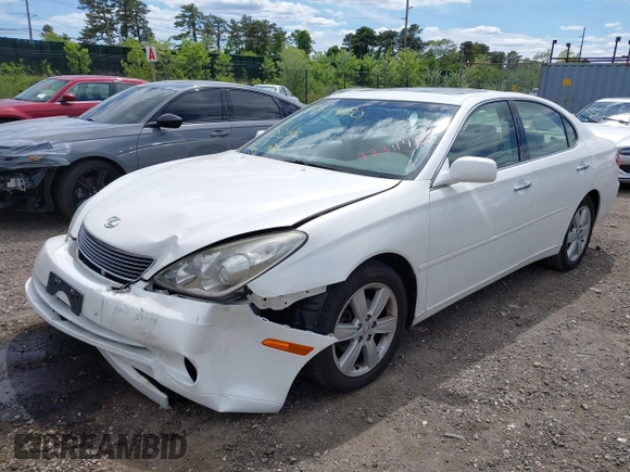 2005 Lexus ES 350 z VIN JTHBA30G155122928, wystawiony jako IAAI lot #42311420 z przebiegiem 74 281 mil mil oraz . Historia ofert i sprzedaży dostępna na DreamBid. Obrazek 2.