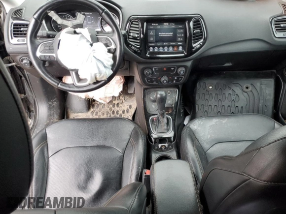 2020 Jeep Compass Limited with VIN 3C4NJDCB2LT196733, listed as a Copart auction lot 53106625 with 128,783 mi miles and Clean title. Bid and sale history available at DreamBid. Image 8.