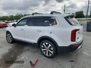 2021 Kia Telluride S with VIN 5XYP6DHC9MG140129, listed as a Copart auction lot 59462455 with 54,919 mi miles and Salvage title. Bid and sale history available at DreamBid. Image 2.