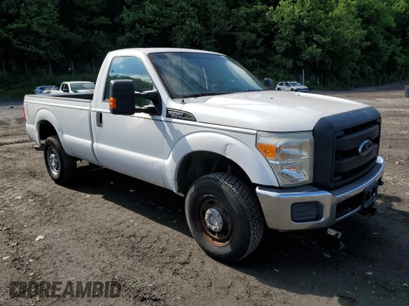 2012 Ford F-250 XL with VIN 1FTBF2B69CEC54446, listed as a Copart auction lot 59689675 with 152,278 mi miles and Non repairable. Bid and sale history available at DreamBid. Image 4.