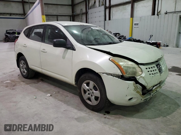 2009 Nissan Rogue SL with VIN JN8AS58TX9W320970, listed as a Copart auction lot 83201104 with 207,726 mi miles and Non Repairable. Bid and sale history available at DreamBid. Image 4.