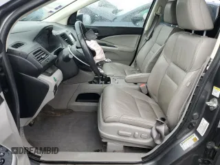 2012 Honda CR-V EX-L with VIN 5J6RM4H77CL041923, listed as a Copart auction lot 59721555 with 123,065 mi miles and Salvage title. Bid and sale history available at DreamBid. Image 7.