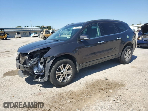2016 Chevrolet Traverse LT with VIN 1GNKRGKD0GJ239034, listed as a Copart auction lot 48571635 with 131,749 mi miles and Salvage Title. Bid and sale history available at carsss.com. Image 1.