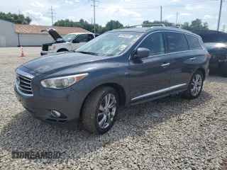 2014 Infiniti QX60 with VIN 5N1AL0MM0EC518409, listed as a Copart auction lot 63569245 with 143,622 mi miles and Clean title. Bid and sale history available at DreamBid. Image 1.