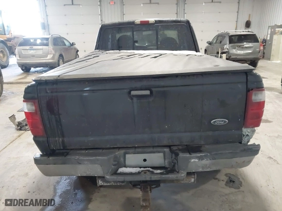 2003 Ford Ranger XL Fleet with VIN 1FTZR45EX3PA60520, listed as a IAAI auction lot 41591797 with 205,040 mi miles. Bid and sale history available at carsss.com. Image 16.