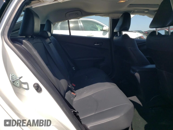 2020 Toyota Prius L Eco with VIN JTDKARFU6L3124832, listed as a Copart auction lot 60941025 with 42,646 mi miles and Salvage title. Bid and sale history available at DreamBid. Image 10.