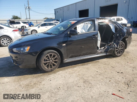 2014 Mitsubishi Lancer ES with VIN JA32U2FU9EU007868, listed as a Copart auction lot 88878275 with 77,507 mi miles and Salvage Title. Bid and sale history available at carsss.com. Image 1.