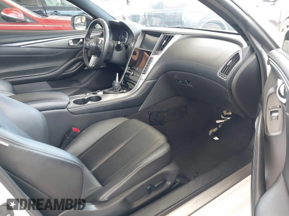 2017 Infiniti Q60 Premium with VIN JN1EV7EK8HM360988, listed as a IAAI auction lot 42009120 with 112,384 mi miles and . Bid and sale history available at DreamBid. Image 5.