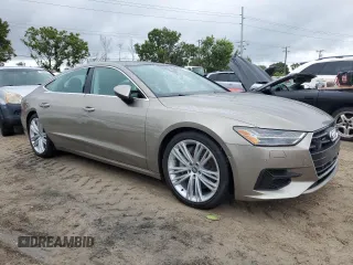 2019 Audi A7 Prestige with VIN WAUS2AF25KN084997, listed as a Copart auction lot 74468624 with 0 mi miles and Non Repairable. Bid and sale history available at carsss.com. Image 4.