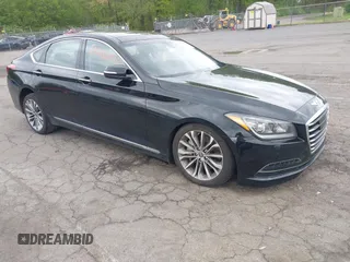 2015 Hyundai Genesis 3.8L z VIN KMHGN4JE4FU072799, wystawiony jako IAAI lot #42206022 z przebiegiem Nie podano mil oraz . Historia ofert i sprzedaży dostępna na DreamBid. Obrazek 1.
