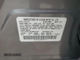 2011 Infiniti M with VIN JN1AY1AR7BM570737, listed as a Copart auction lot 50538705 with 93,801 mi miles and Non Repairable. Bid and sale history available at carsss.com. Image 12.