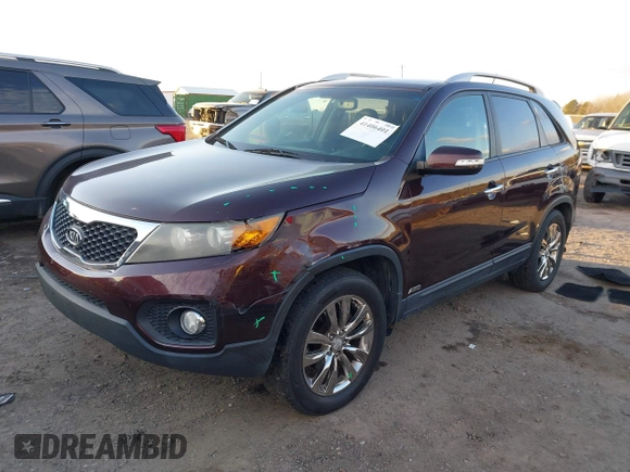 2011 Kia Sorento EX with VIN 5XYKUDA25BG033707, listed as a IAAI auction lot 41406401 with 166,753 mi miles. Bid and sale history available at carsss.com. Image 17.