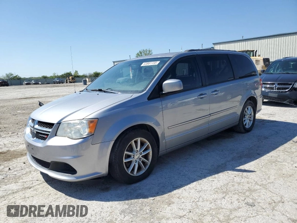 2014 Dodge Grand Caravan SXT with VIN 2C4RDGCG7ER226112, listed as a Copart auction lot 53861155 with Not Provided miles and Clean Title. Bid and sale history available at DreamBid. Image 1.