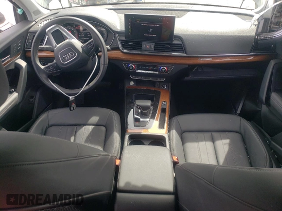 2023 Audi Q5 S line Premium Plus z VIN WA1EAAFY4P2153608, wystawiony jako Copart lot #46738855 z przebiegiem 20 111 mil mil oraz Szkody całkowita. Historia ofert i sprzedaży dostępna na DreamBid. Obrazek 8.