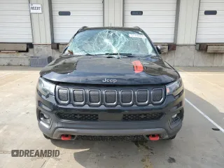 2022 Jeep Compass Trailhawk with VIN 3C4NJDDB1NT108093, listed as a Copart auction lot 51740205 with 45,774 mi miles and Salvage title. Bid and sale history available at DreamBid. Image 5.