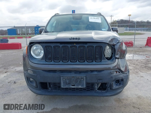 2017 Jeep Renegade Altitude z VIN ZACCJABB7HPE88450, wystawiony jako IAAI lot #41785466 z przebiegiem 119 370 mil mil oraz . Historia ofert i sprzedaży dostępna na DreamBid. Obrazek 12.