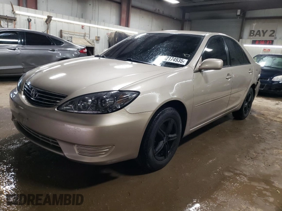 2006 Toyota Camry STD with VIN 4T1BE32K86U690782, listed as a Copart auction lot 52174935 with 120,350 mi miles and Salvage Title. Bid and sale history available at DreamBid. Image 1.