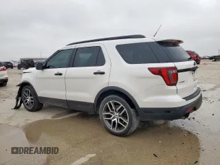 2018 Ford Explorer Sport z VIN 1FM5K8GT1JGB77644, wystawiony jako Copart lot #59732595 z przebiegiem 118 210 mil mil oraz Szkoda całkowita • Salvage title. Historia ofert i sprzedaży dostępna na DreamBid. Obrazek 2.
