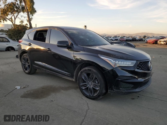 2019 Acura RDX w/A-Spec Pkg with VIN 5J8TC1H61KL008131, listed as a Copart auction lot 88170235 with 140,254 mi miles and Salvage title. Bid and sale history available at DreamBid. Image 4.