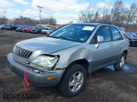 2001 Lexus RX 300 with VIN JTJHF10U010226631, listed as a IAAI auction lot 41952752 with 64,405 mi miles. Bid and sale history available at carsss.com. Image 6.