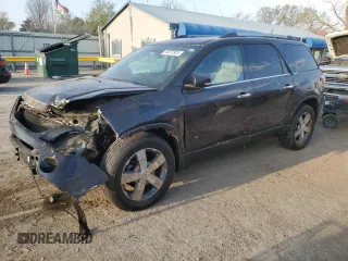 2010 GMC Acadia SLT1 with VIN 1GKLVMED2AJ151584, listed as a Copart auction lot 50870925 with 126,204 mi miles and Salvage Title. Bid and sale history available at carsss.com. Image 1.