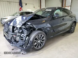 2025 BMW X6 xDrive40i with VIN 5UX33EX00S9X36294, listed as a Copart auction lot 48944565 with 0 mi miles and Clean Title. Bid and sale history available at carsss.com. Image 1.