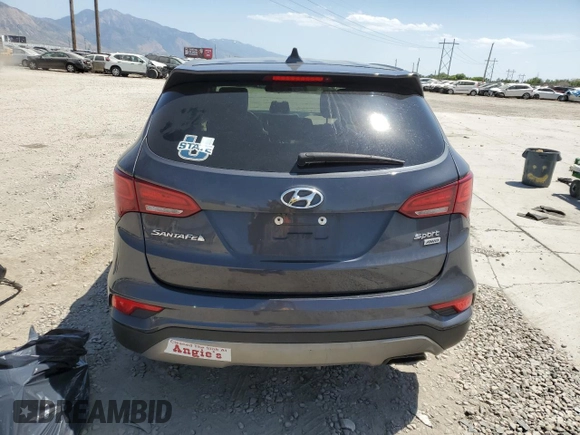 2017 Hyundai Santa Fe 2.4L with VIN 5XYZTDLB7HG452021, listed as a Copart auction lot 62024935 with 106,906 mi miles and Salvage title. Bid and sale history available at DreamBid. Image 6.