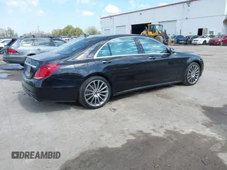 2015 Mercedes-Benz S-Class S 550 with VIN WDDUG8CB7FA091561, listed as a IAAI auction lot 41452399 with 60,530 mi miles. Bid and sale history available at carsss.com. Image 4.