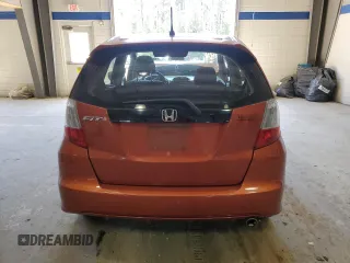 2012 Honda Fit Sport with VIN JHMGE8H5XCC012916, listed as a Copart auction lot 53788355 with 0 mi miles and Salvage Title. Bid and sale history available at carsss.com. Image 6.