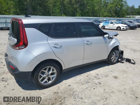2020 Kia Soul S with VIN KNDJ23AU8L7728596, listed as a Copart auction lot 53716525 with 46,069 mi miles and Salvage Title. Bid and sale history available at DreamBid. Image 3.
