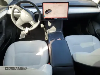 2022 Tesla Model 3 Long Range with VIN 5YJ3E1EB4NF249277, listed as a Copart auction lot 45952725 with Not Provided miles and Salvage Title. Bid and sale history available at DreamBid. Image 8.