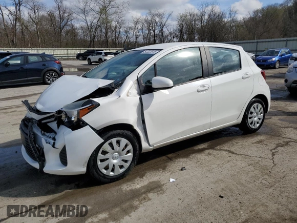 2016 Toyota Yaris L with VIN VNKKTUD30GA068340, listed as a Copart auction lot 51222815 with 117,520 mi miles and Salvage Title. Bid and sale history available at carsss.com. Image 1.