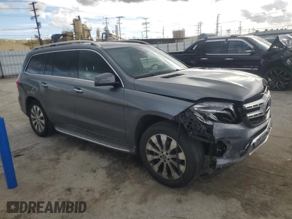 2018 Mercedes-Benz GLS 450 with VIN 4JGDF6EE0JB173171, listed as a Copart auction lot 42110844 with 80,119 mi miles and . Bid and sale history available at DreamBid. Image 4.