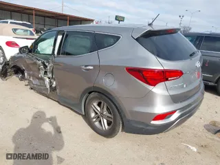 2018 Hyundai Santa Fe Sport 2.4L with VIN 5XYZT3LB4JG546485, listed as a IAAI auction lot 41625632 with 91,437 mi miles. Bid and sale history available at carsss.com. Image 3.