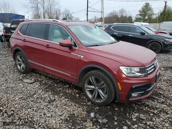 2019 Volkswagen Tiguan SE with VIN 3VV2B7AX7KM060351, listed as a Copart auction lot 50625165 with 48,329 mi miles and Salvage Title. Bid and sale history available at carsss.com. Image 4.