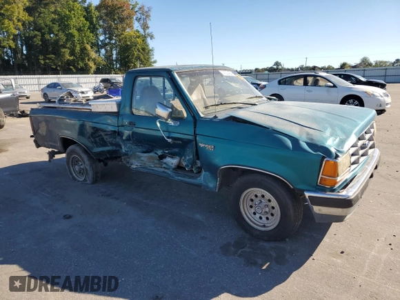 1992 Ford Ranger with VIN 1FTCR10A3NTA81065, listed as a Copart auction lot 74002434 with 9,827 mi miles and Salvage Title. Bid and sale history available at carsss.com. Image 4.