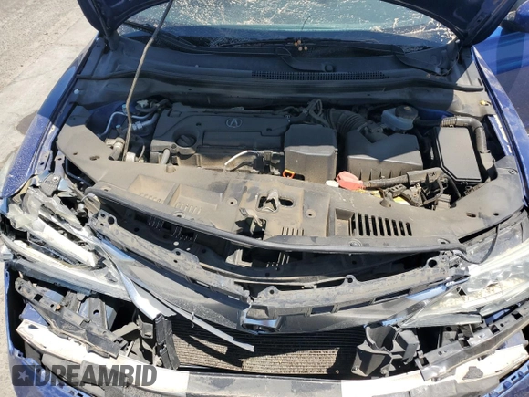 2017 Acura ILX Premium with VIN 19UDE2F88HA015459, listed as a Copart auction lot 60733435 with 95,133 mi miles and Salvage title. Bid and sale history available at DreamBid. Image 11.