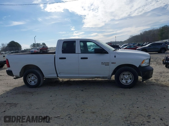 2019 Ram 1500 Classic Express with VIN 1C6RR6FTXKS657937, listed as a IAAI auction lot 41692421 with 163,175 mi miles. Bid and sale history available at carsss.com. Image 14.